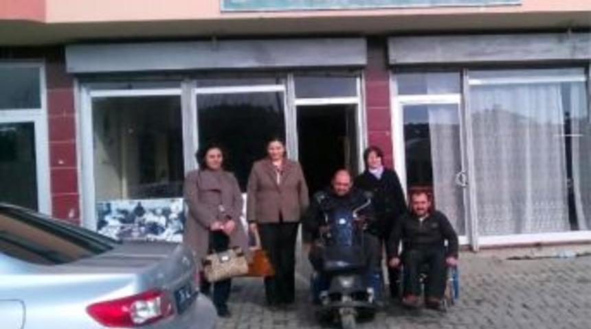 M&uuml;d&uuml;r Aslan Can&rsquo;dan Engelli Derneğine Ziyaret