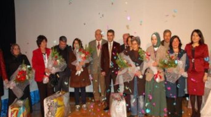 Silifke&rsquo;de Kadın &Ccedil;ift&ccedil;iler Yarıştı