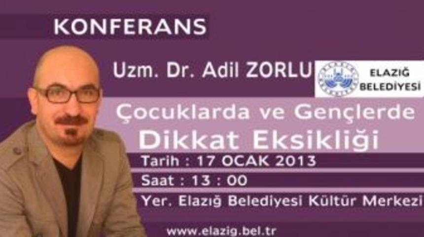 &Ccedil;ocuklar ve gen&ccedil;lerde dikkat eksikliği konferansı