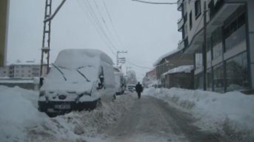 Muş&rsquo;ta Karla M&uuml;cadele &Ccedil;alışması