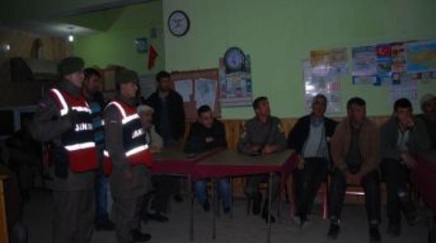 Jandarmanın Kontrol&uuml;nde G&ouml;let Bilgilendirme Toplantısı