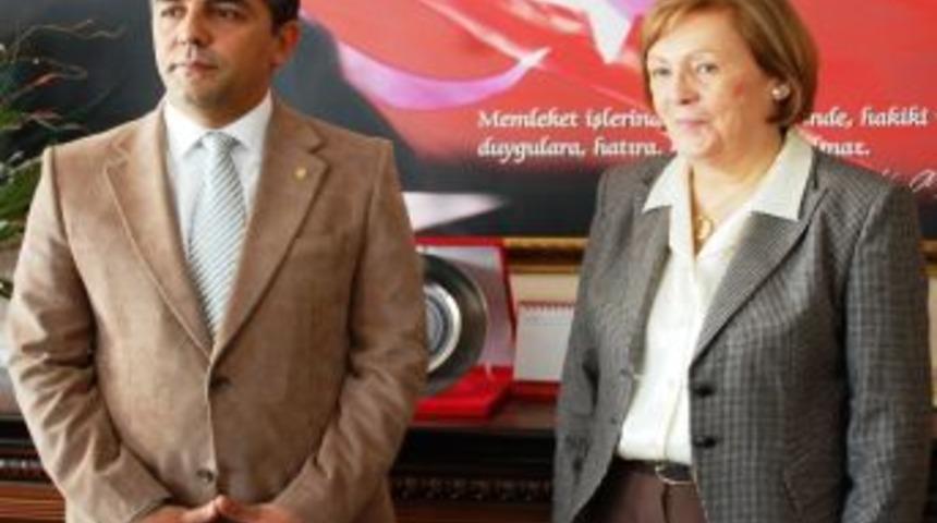 Alman Konsolosu Haberle Bodrum Ziyaretlerine Devam Ediyor