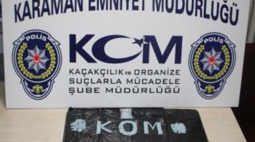 Karaman&rsquo;da Uyuşturucu Operasyonu
