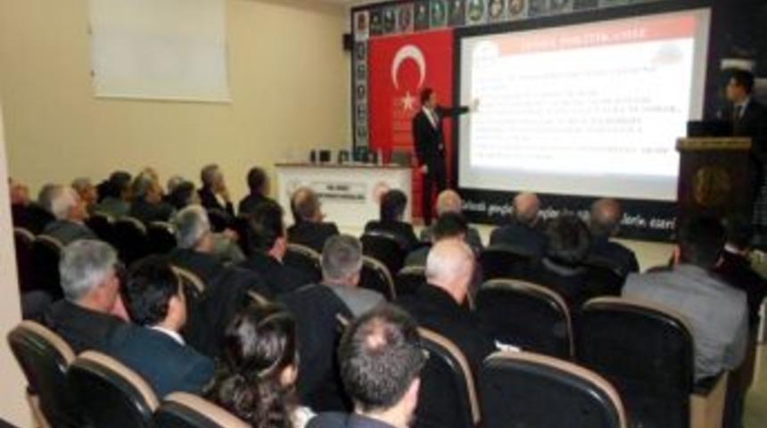 Milli Eğitim M&uuml;d&uuml;r&uuml; Kılı&ccedil;&rsquo;tan Tanışma Toplantısı