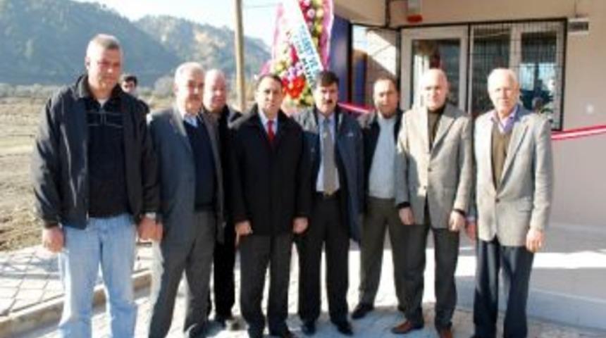 Salihli'de Şehiri&ccedil;i Minib&uuml;sleri İ&ccedil;in Yeni Hizmet Binası Yapıldı