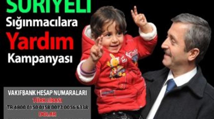 Şahinbey Belediyesi Suriyeli Sığınmacılar İ&ccedil;in Yardım Kampanyası Başlattı