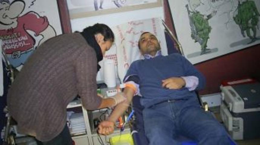 &Ccedil;an'da Kan Bağışı Kampanyası