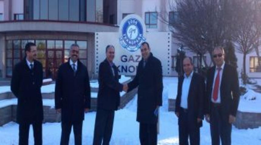 AS&Uuml; Heyeti, Gazi Teknopark&rsquo;ı Ziyaret Etti