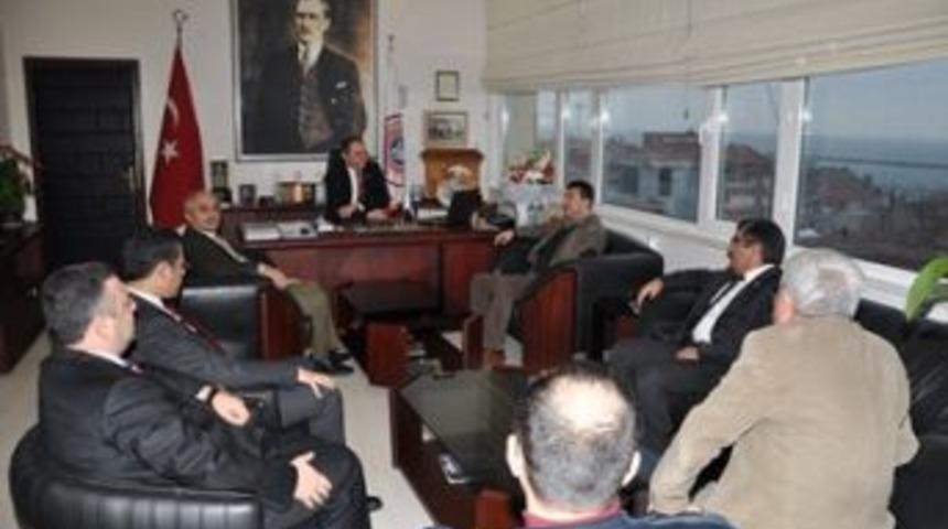 Chp&rsquo;li Milletvekillerinden belediyeye ziyaret