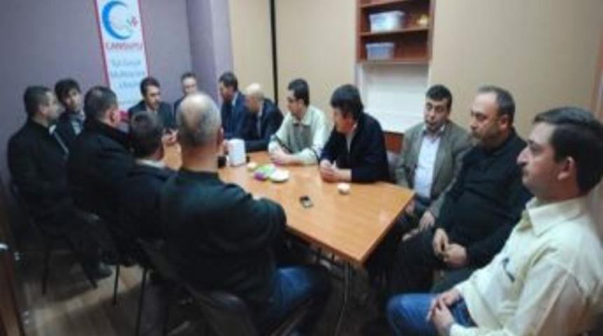 Mhp Merkez İl&ccedil;e'den Cansuyu Derneği'ne Ziyaret