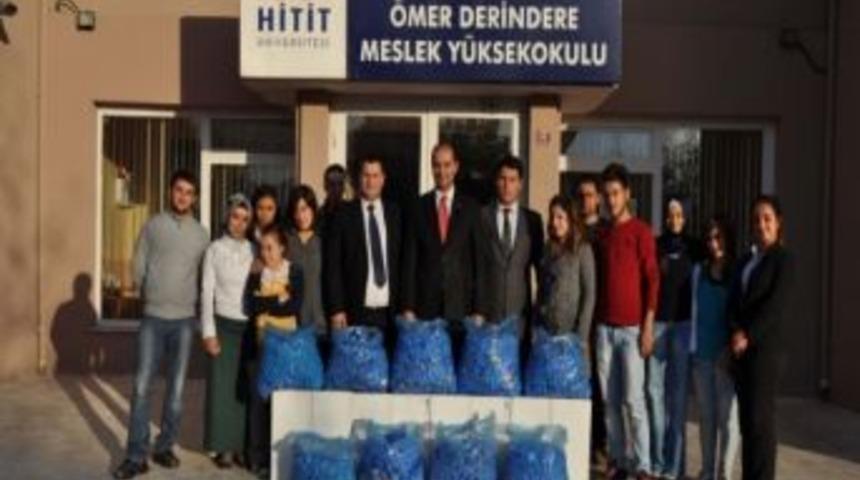 &Ouml;mer Derindere Myo&rsquo;dan Mavi Kapak Kampanyası