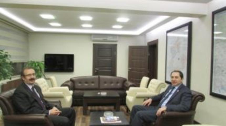 Hitit &Uuml;niversitesi Rekt&ouml;r&uuml; Alkan&rsquo;dan Arslan&rsquo;a Ziyaret