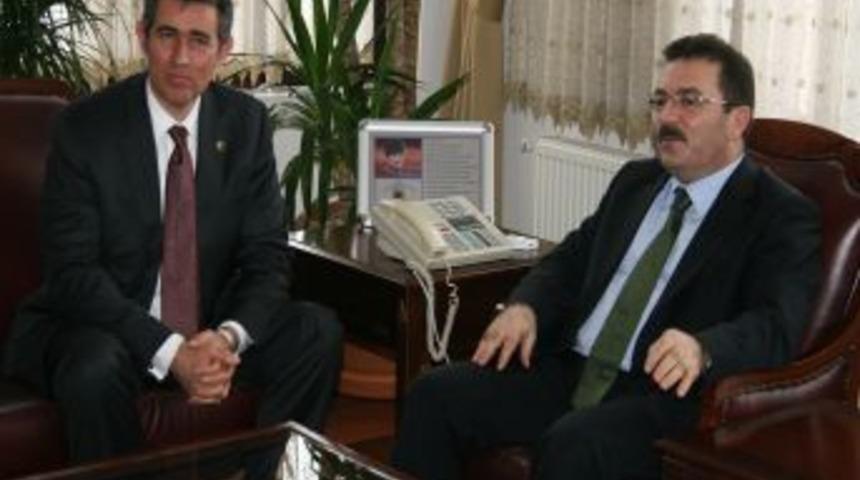 Ankara Barosu Başkanı Feyzioğlu, Vali Selami Altınok&rsquo;u Ziyaret Etti