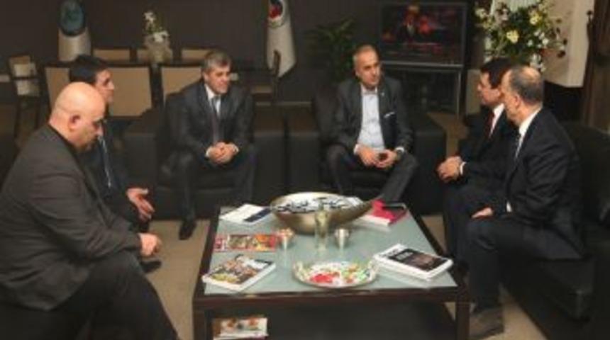 T&uuml;rk-iş Mali Sekreteri Atalay Satso&rsquo;yu Ziyaret Etti