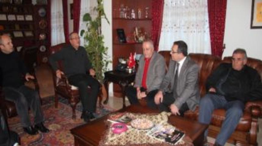 Tesk Genel Başkan Yardımcısı Aksak,&uuml;nver&rsquo;i Ziyaret Etti