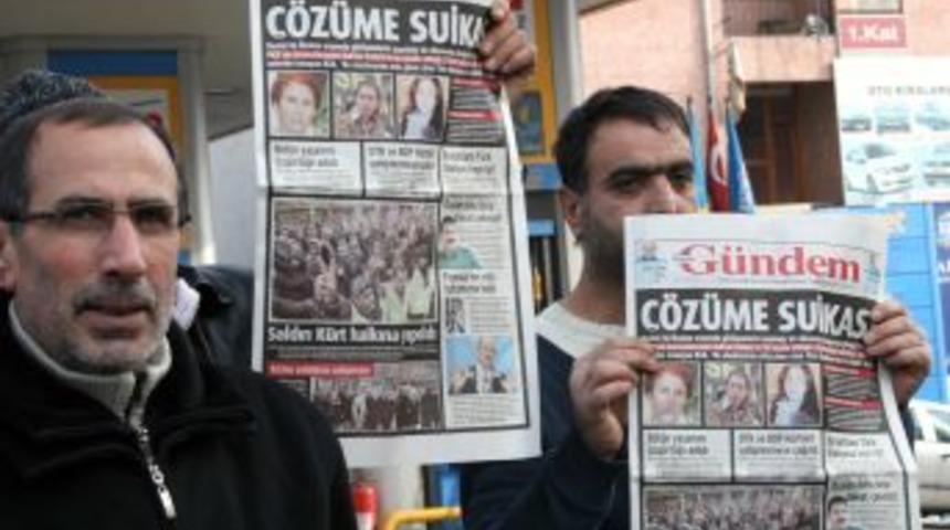 BDP'liler Paris Cinayetlerini Protesto Etti