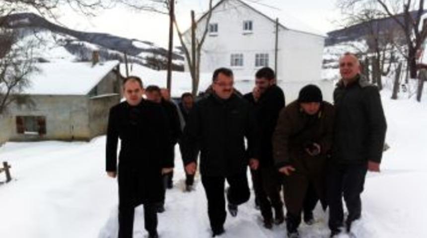 &Ccedil;ağatay Kılı&ccedil;, Kar Nedeniyle Yolda Kaldı