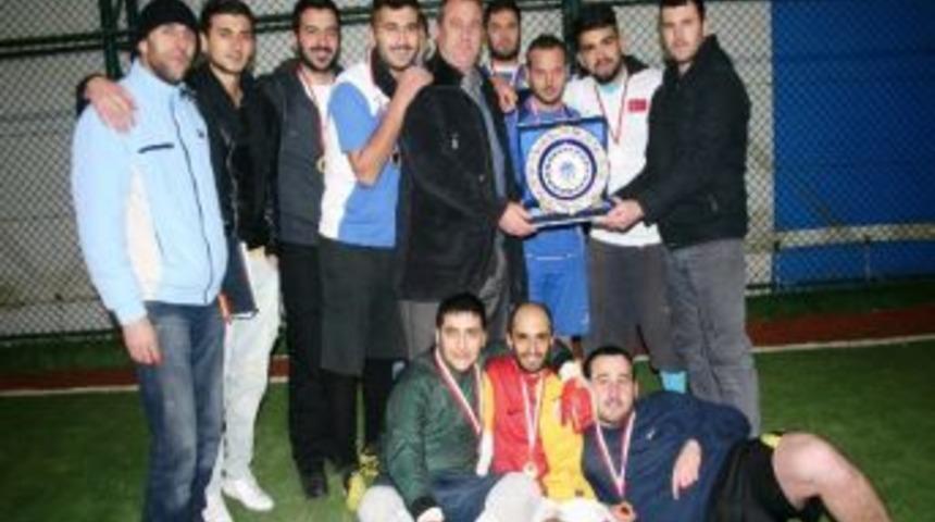 Hisarcık Meslek Y&uuml;ksek Okulu Halı Saha Futbol Turnuvası Sona Erdi