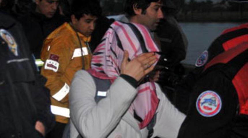 Ailesi sevgilisine karşı &ccedil;ıkınca nehre atladı