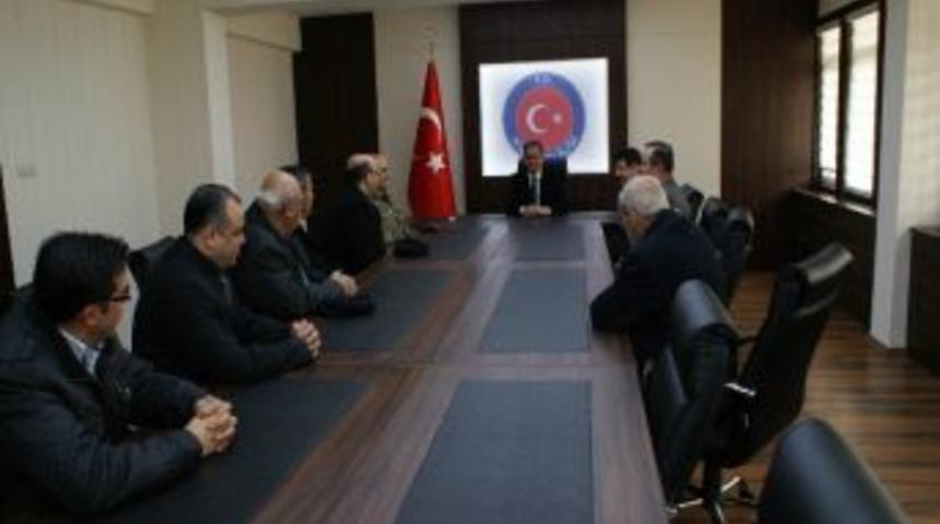 Şehit Yakınları Ve Gazilerden Vali Tapsız'a Ziyaret