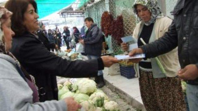 Chp Kadın Kolları Ortaca’ya Çıkartma Yaptı