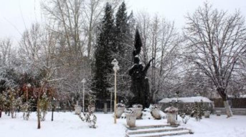 &Ccedil;ankırıda Kar Yağışı