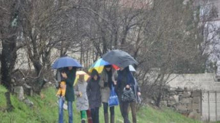 Kırklareli'de Sağanak Yağış