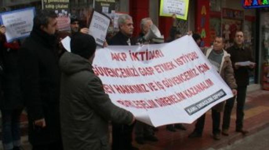 Malatya'da '657 Sayılı Yasa' Eylemi