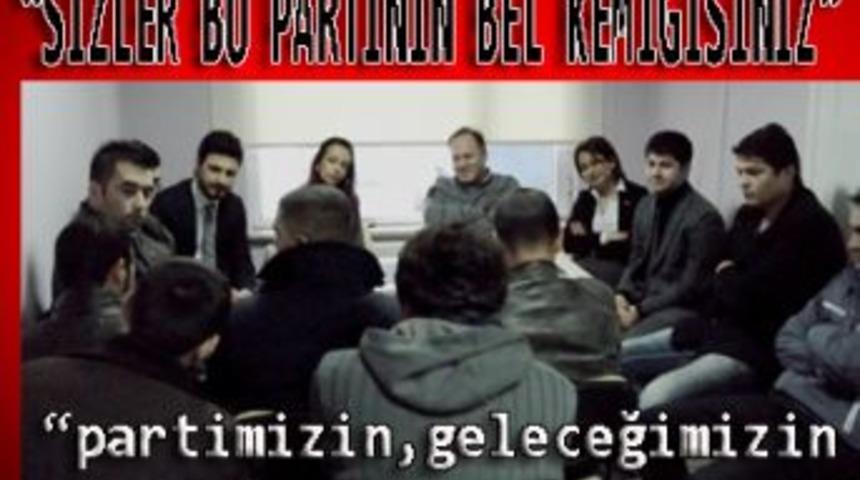 "Sizler bu partinin bel kemiğisiniz"