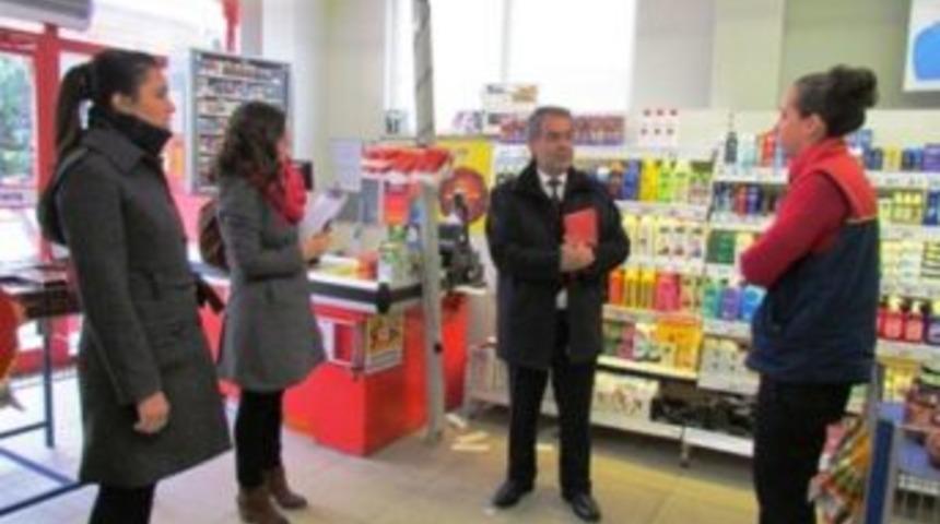 Pınarhisar&rsquo;da Sigara Ve Alkoll&uuml; İ&ccedil;ki Satan Esnaf Denetlendi