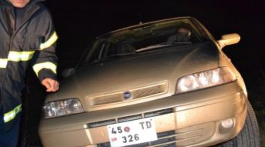 Hastaneye Giderken Kaza Yaptı