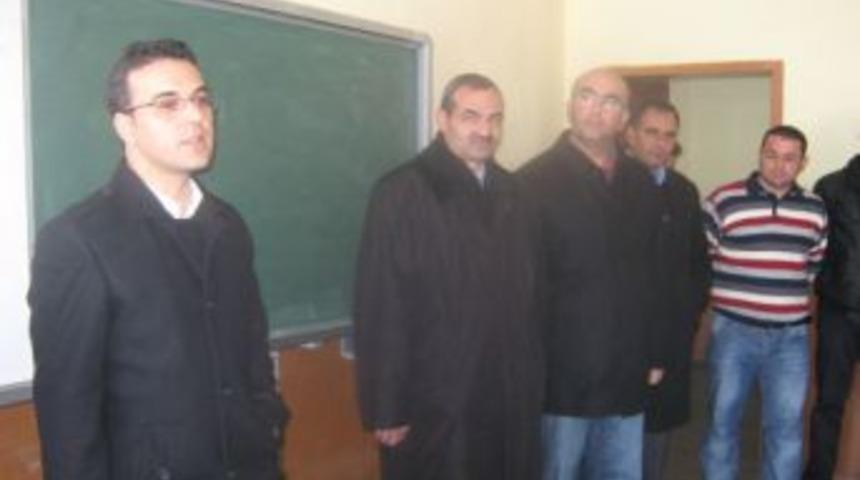 Kaymakam G&uuml;rsoy&rsquo;dan kurs ziyareti