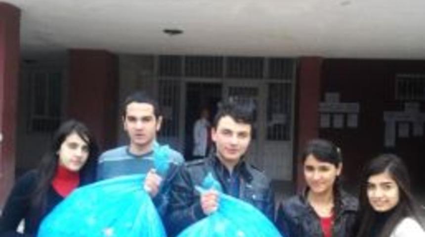 Ticaret Meslek &Ouml;ğrencileri Mavi Kapak Seferberliğini Tamamladı