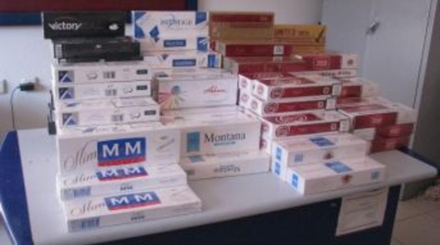 Hayrabolu&rsquo;da Bin Paket Ka&ccedil;ak Sigara Ele Ge&ccedil;irildi