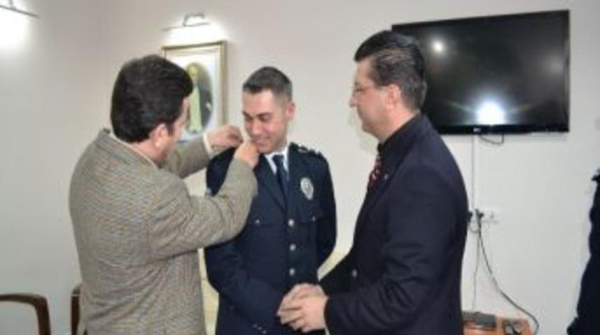 Emniyet M&uuml;d&uuml;rl&uuml;ğ&uuml;nde Terfi T&ouml;reni