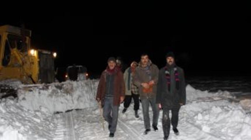 Yaylada Mahsur Kalan 100 Koyun 12 Saatlik &Ccedil;alışmayla Kurtarıldı