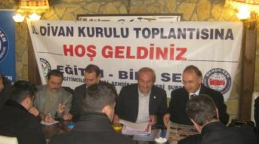 Eğitim-bir-sen Genel Başkan Vekili Ahmet &Ouml;zer: