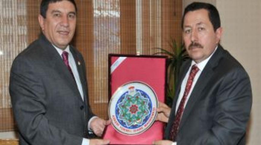 AYİM Başkanı, Vali Balkanlıoğlu&rsquo;nu Ziyaret Etti