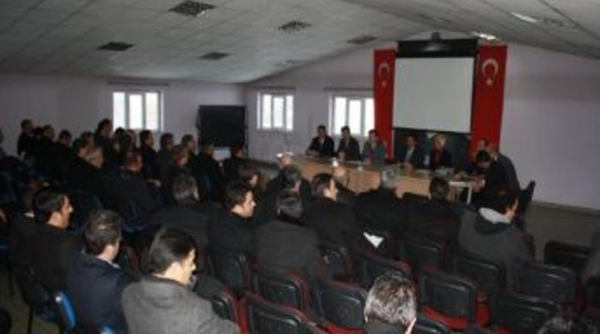 Ağrı&rsquo;da Okul M&uuml;d&uuml;rleriyle Bilgilendirme Toplantısı