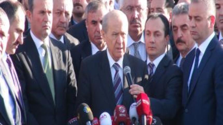 Bah&ccedil;eli: Taviz Politikasına Karşı Eski Genelkurmay Başkanı Ile G&ouml;r&uuml;şmemiz Normal