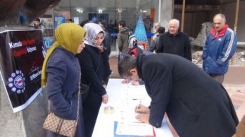 Kamuda Kılık-kıyafet &Ouml;zg&uuml;rl&uuml;ğ&uuml; I&ccedil;in 10 Milyon Imza Kampanyası Başlatıldı