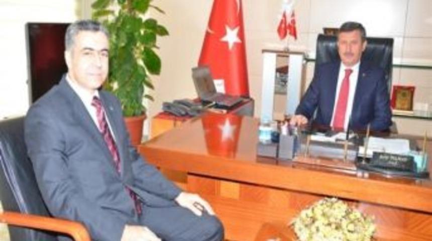 Dsi 12. B&ouml;lge M&uuml;d&uuml;r&uuml; Hayrullah Coşkun&rsquo;dan Vali Yılmaz&rsquo;a Ziyaret