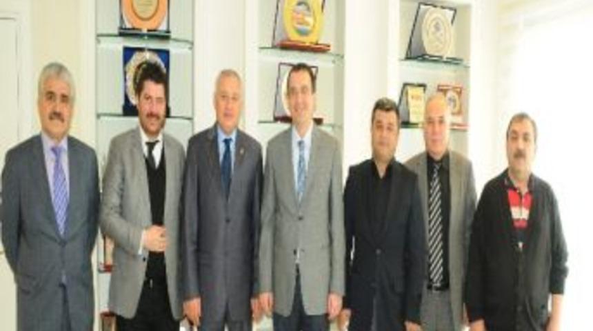 Antalya Barosu Başkanı Bacanlı&rsquo;dan Aesob&rsquo;a Ziyaret