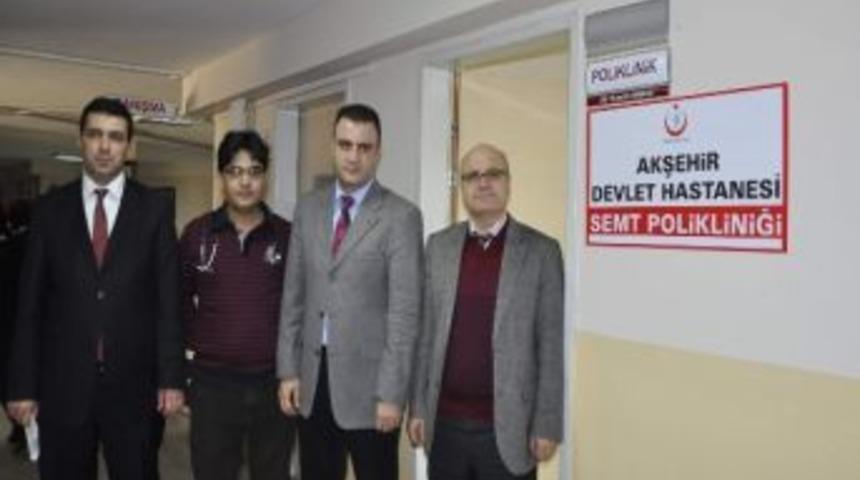 Akşehir&rsquo;de Semt Poliklinigi A&ccedil;ıldı