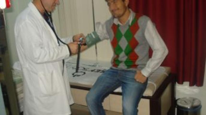 İşitme Engelli Voleybolcular Sağlık Kontrol&uuml;nden Ge&ccedil;ti