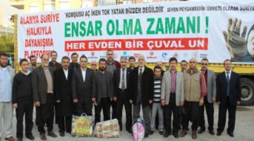 Sivil Toplum &Ouml;rg&uuml;tleri Suriye&rsquo;deki Siviller I&ccedil;in Yardım Kampanyası Başlattı