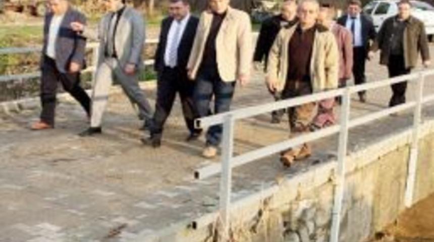 Mhp İl Başkanı &Ccedil;etin, &Ccedil;andır&rsquo;da İncelemelerde Bulundu