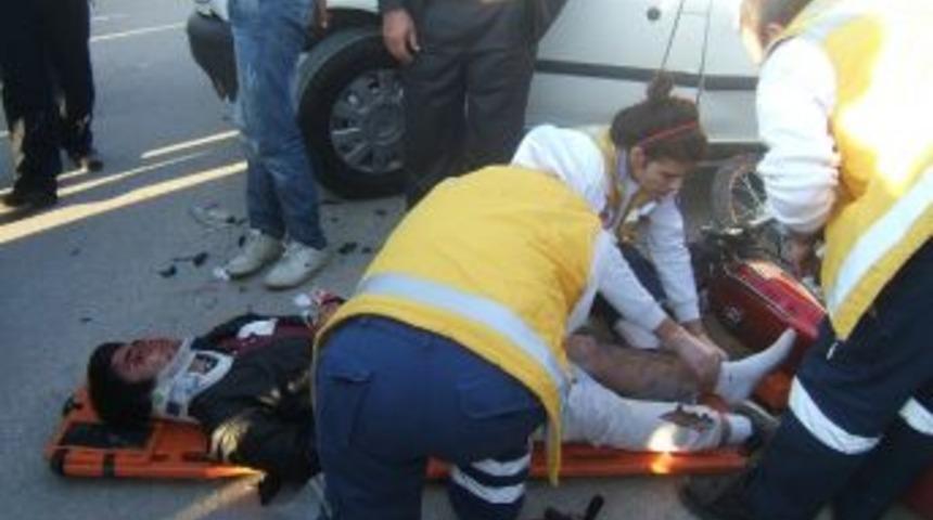 Kazan'da Trafik Kazası: 1 Yaralı