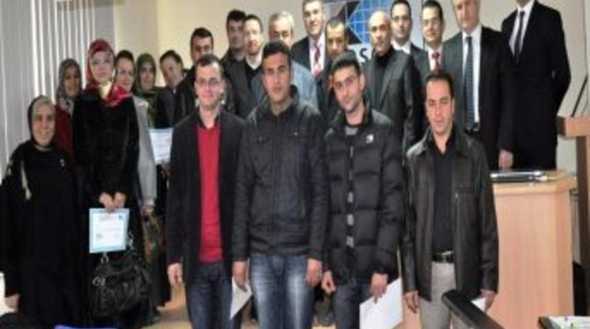 Girişimcilik Eğitimi Alanlara Sertifika Verildi