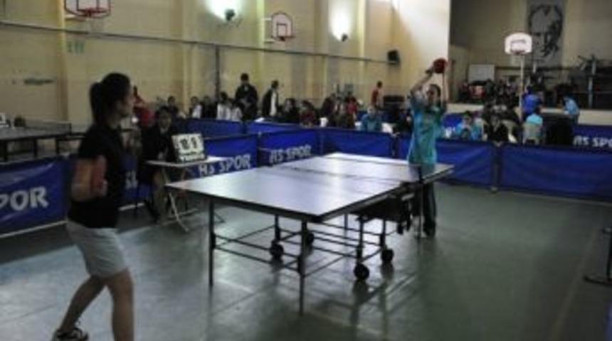 D&uuml;zce&rsquo;de Masa Tenisi Heyecanı Sona Erdi